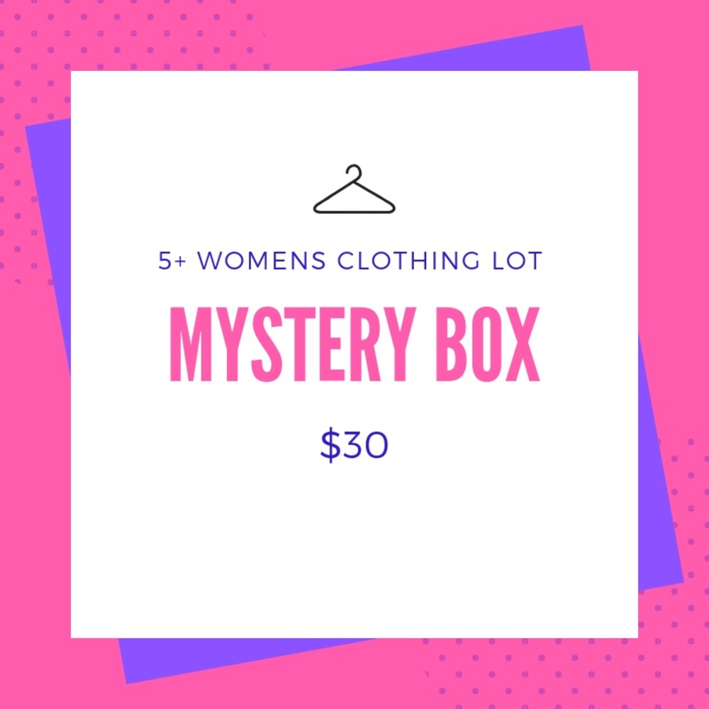 Surprise Mystery Clothes Bundle Bag Box